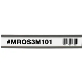 1 x 6" Magnetic C-Channel Cardholders, Case Of 25 (LH192)