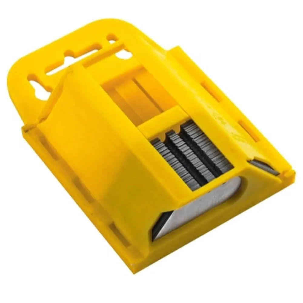 100pc Utility Blades Cutter Replacement Knife Razor Box Cut Standard Dispenser