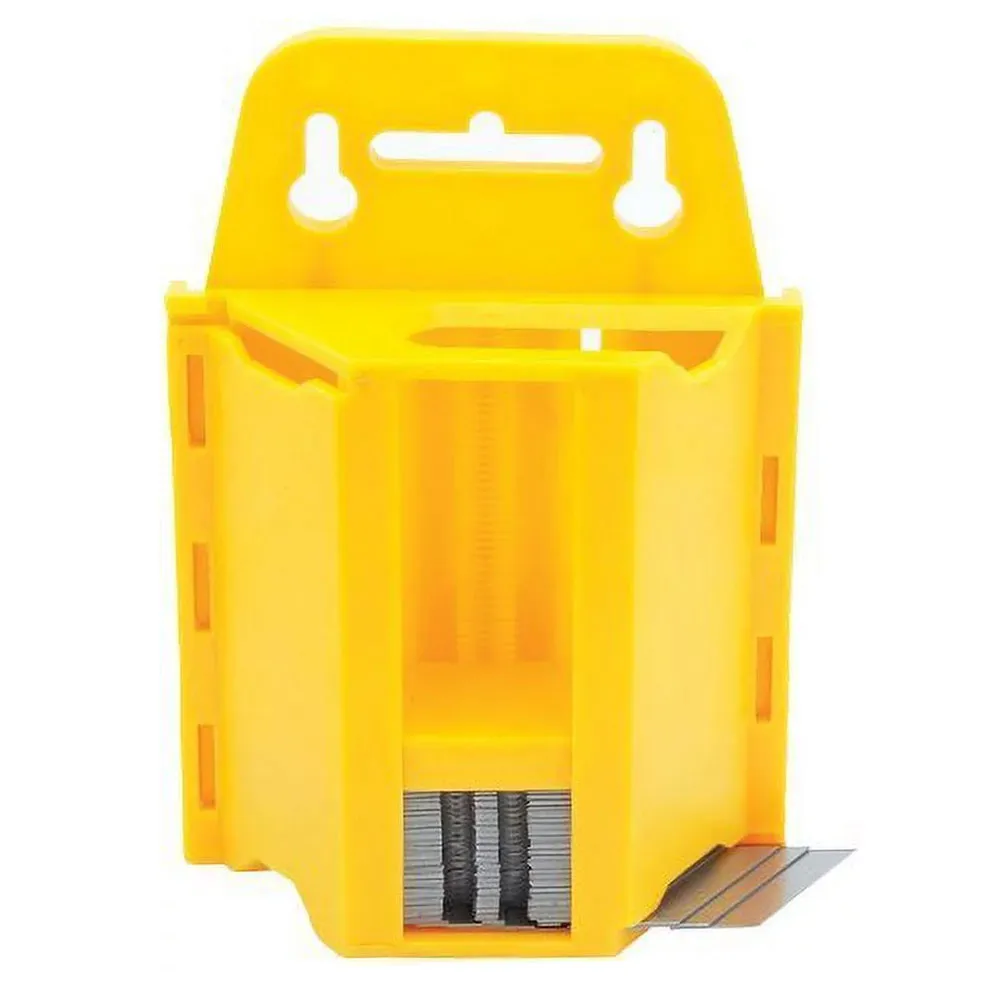 100pc Utility Blades Cutter Replacement Knife Razor Box Cut Standard Dispenser
