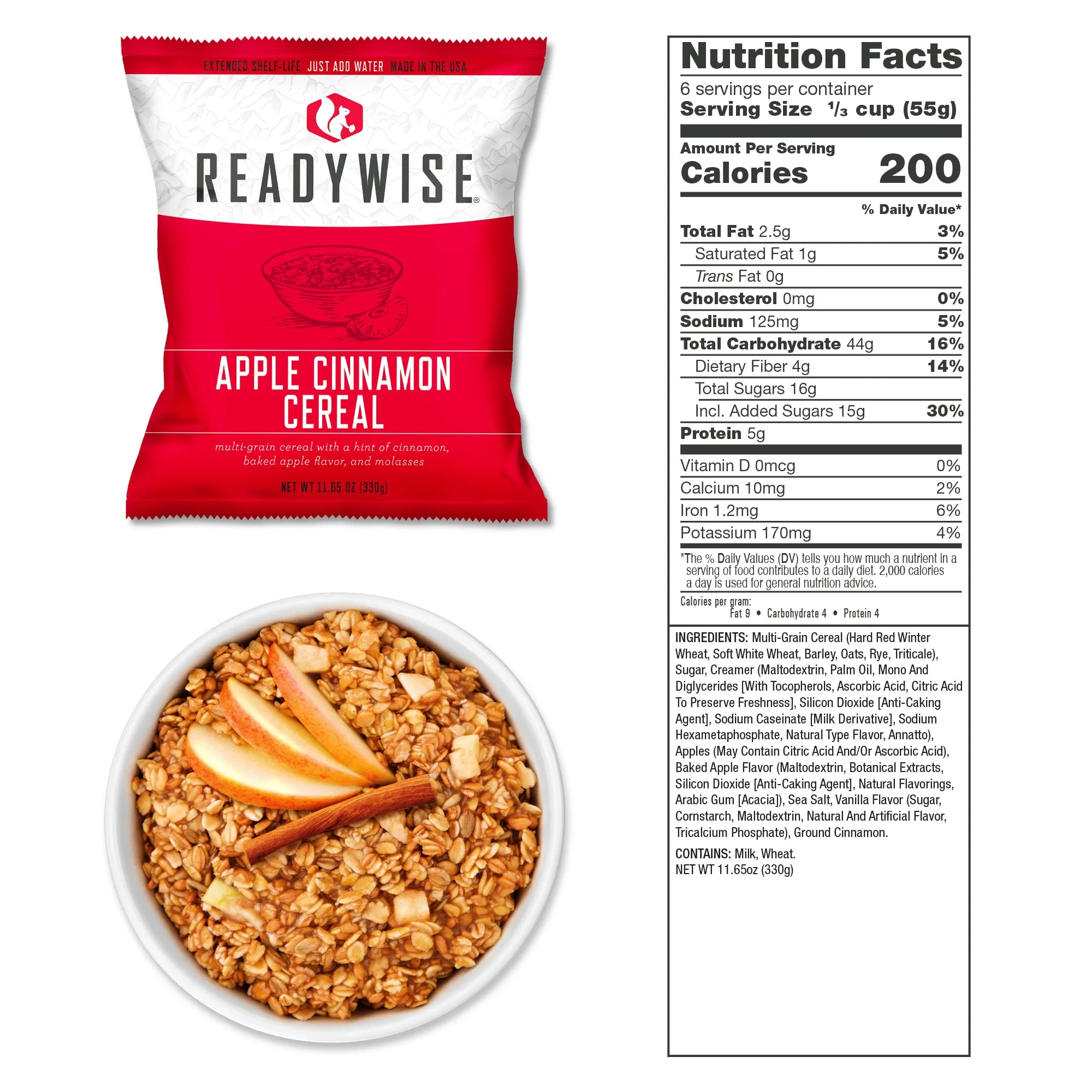 240 Serving Package of Long Term Emergency Food Supply