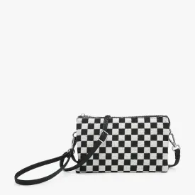 3 Compartment Crossbody   Wristlet