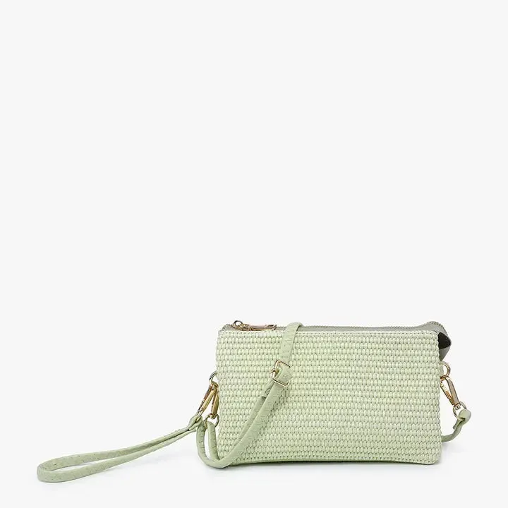 3 Compartment Crossbody   Wristlet