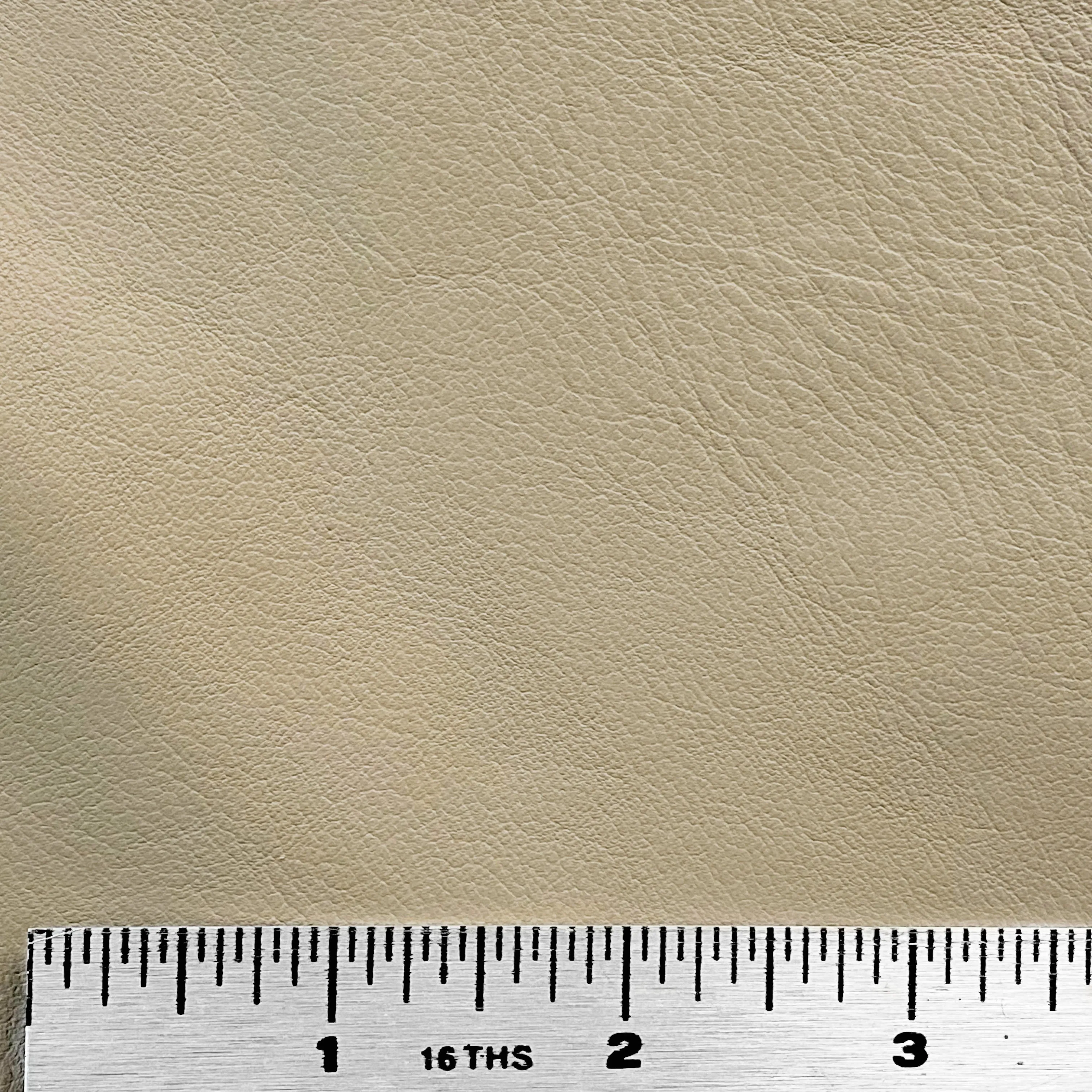 3oz (1.3mm) Cow Leather - Beige (per square foot)