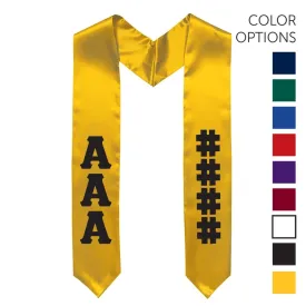 AGR Pick Your Own Colors Graduation Stole
