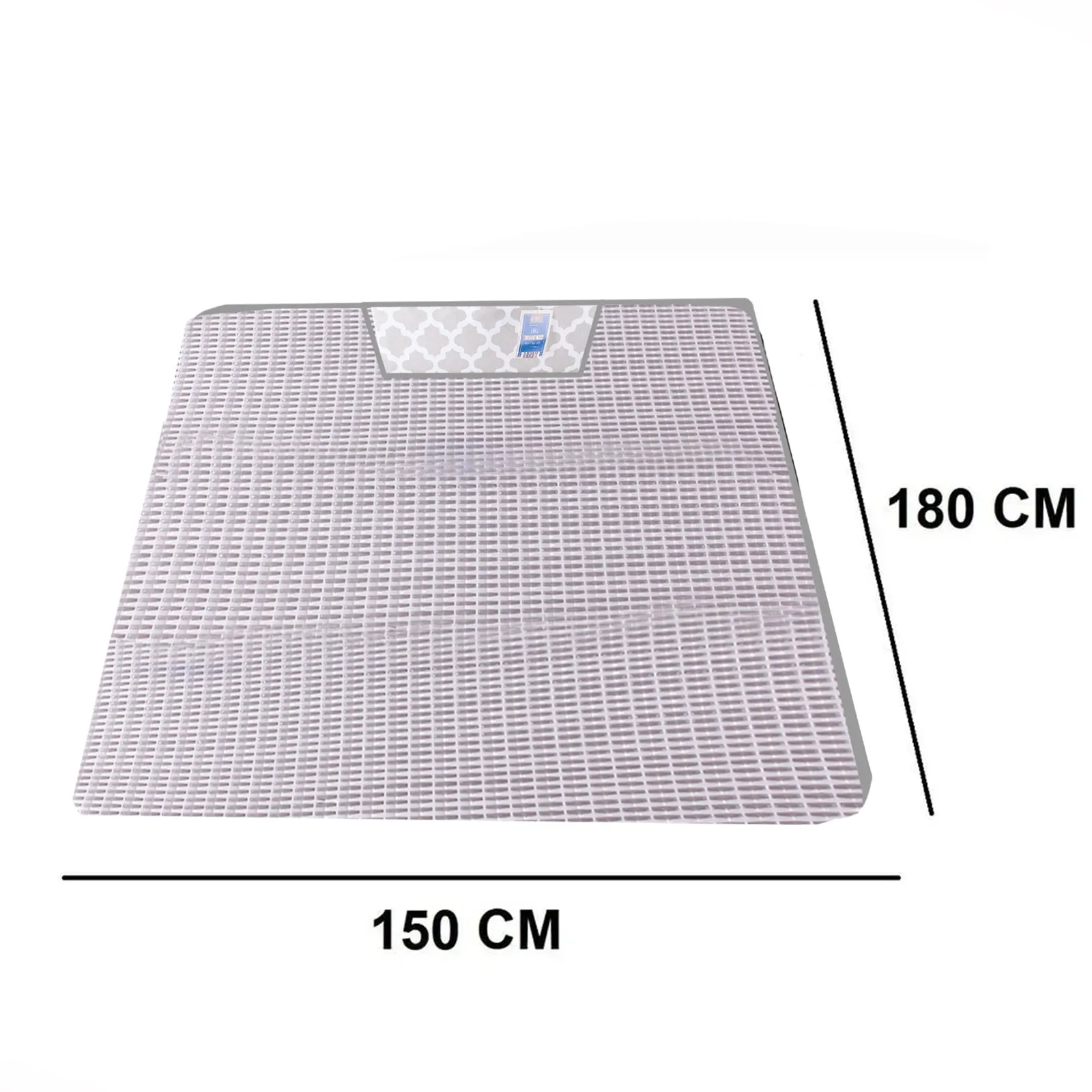 Alfresco Beach Mat Moroccan Grey 150x180cm