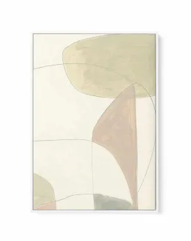 Around by Dan Hobday | Framed Canvas Art Print