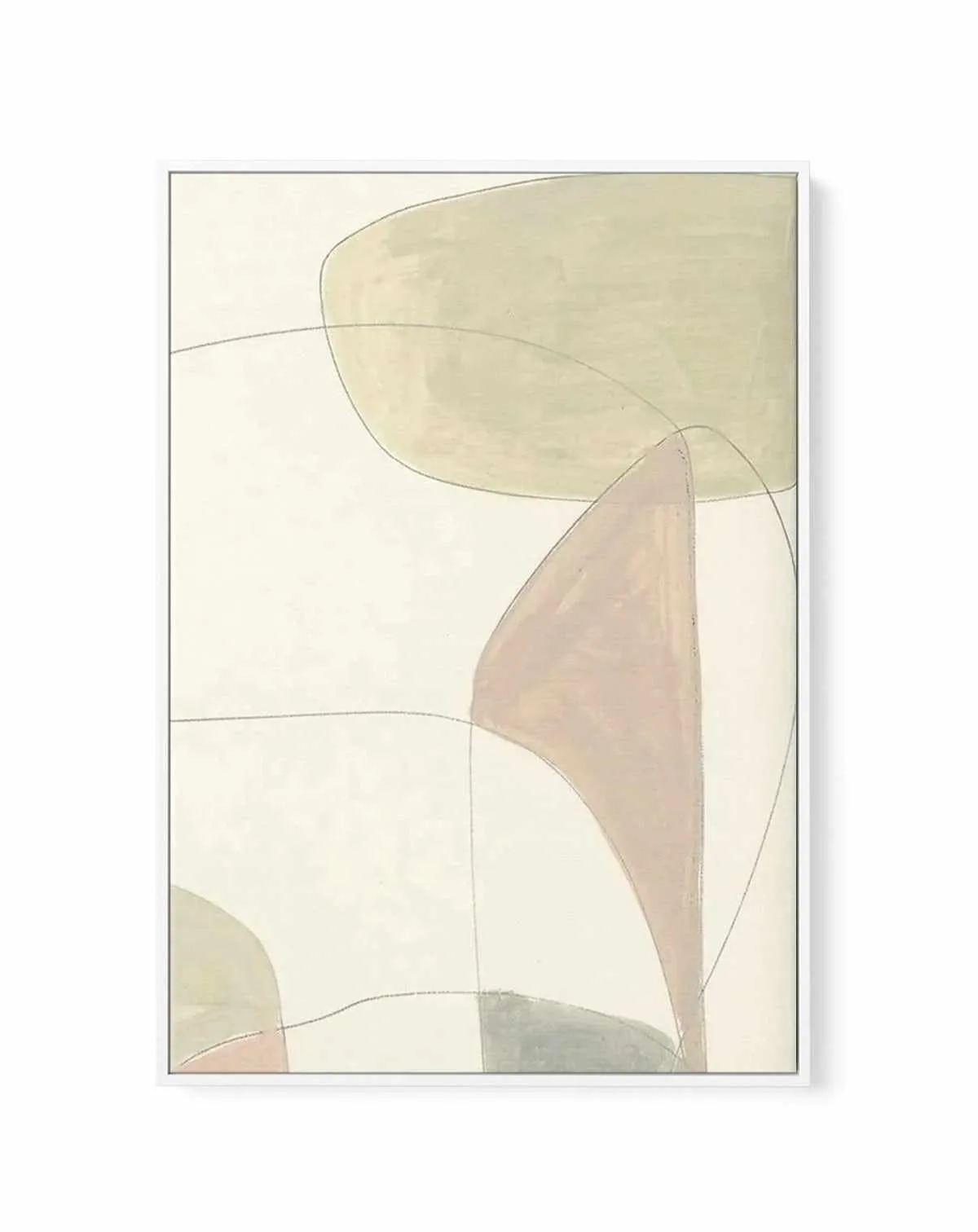 Around by Dan Hobday | Framed Canvas Art Print