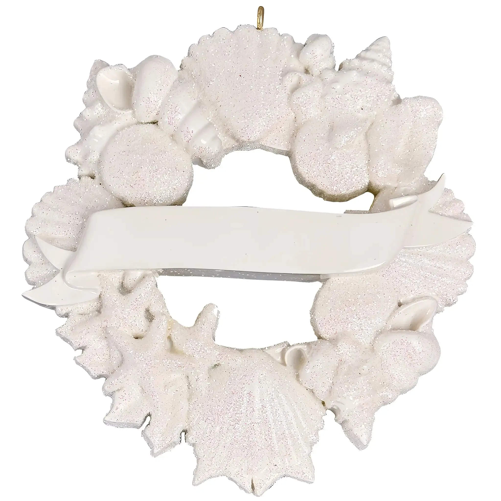 Beach Seashell Christmas Ornament