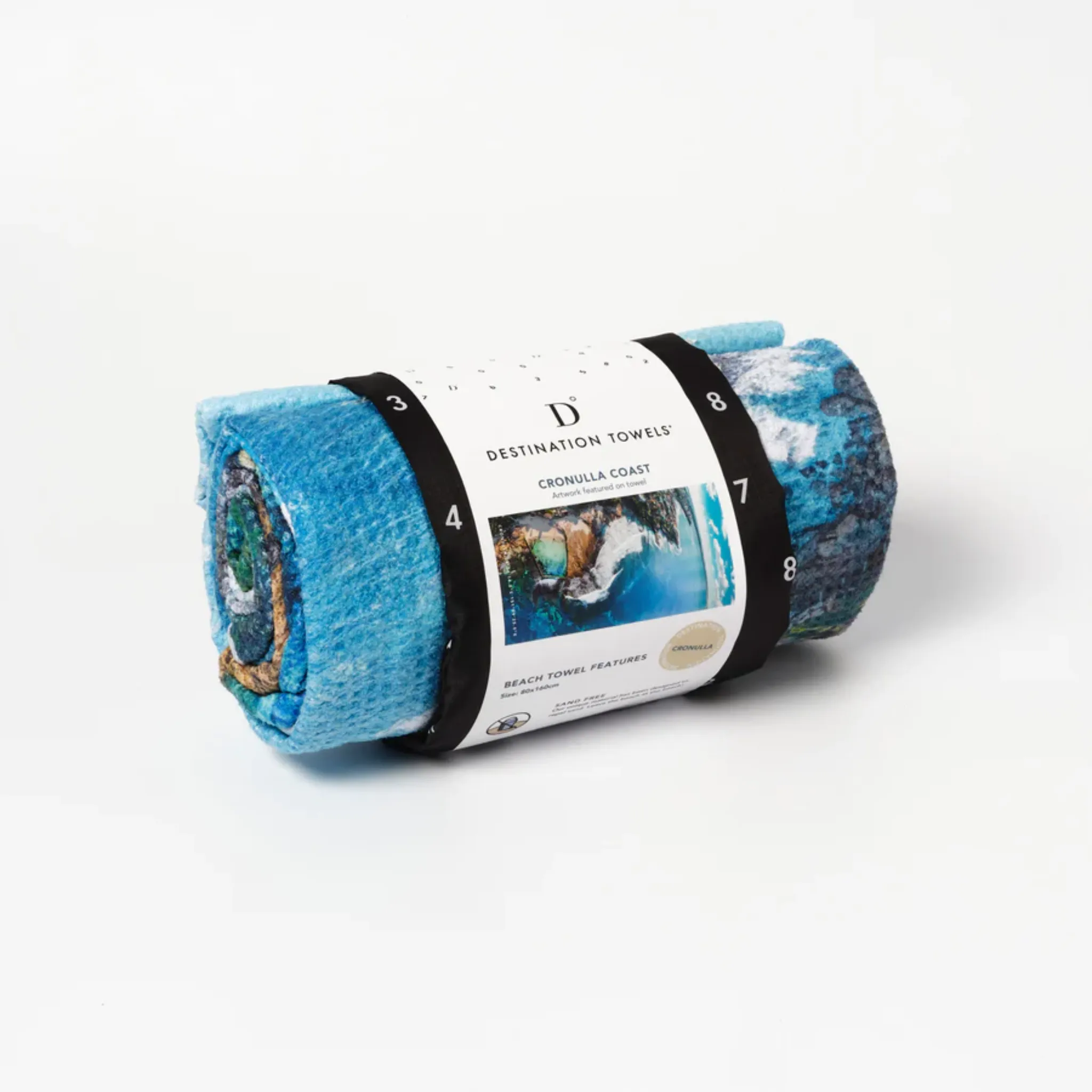 Beach Towel Cronulla Coast by Destination Label
