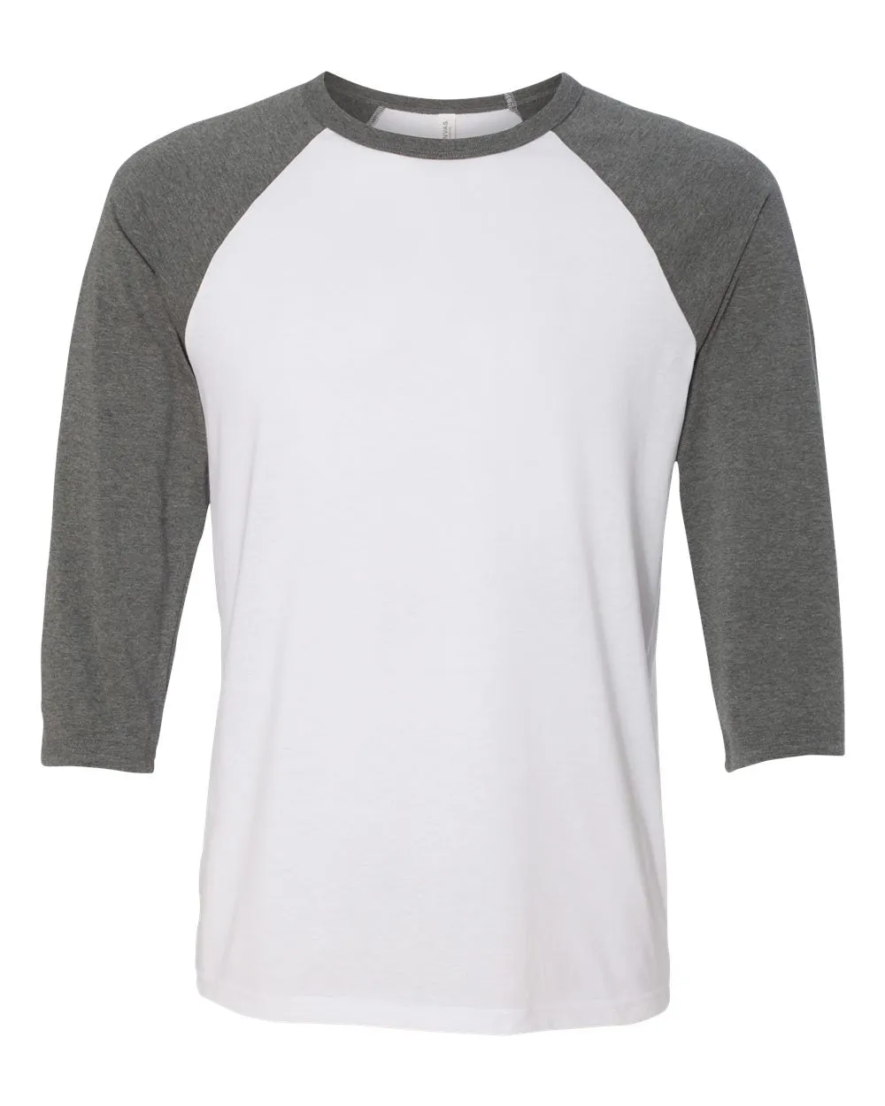 Bella   Canvas 3200 - Unisex Three-Quarter Sleeve Baseball Tee, T-Shirt