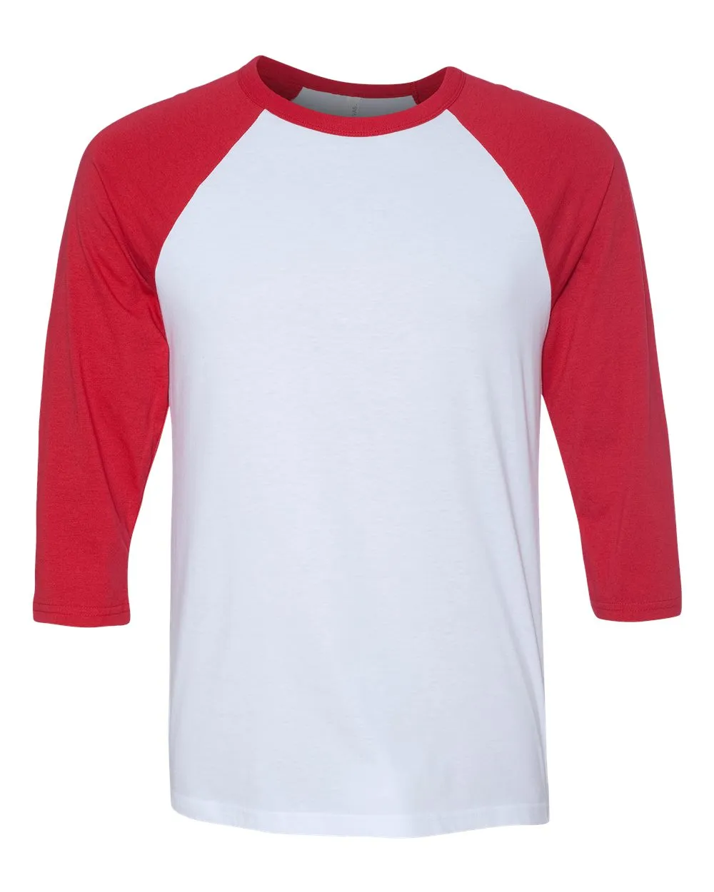 Bella   Canvas 3200 - Unisex Three-Quarter Sleeve Baseball Tee, T-Shirt