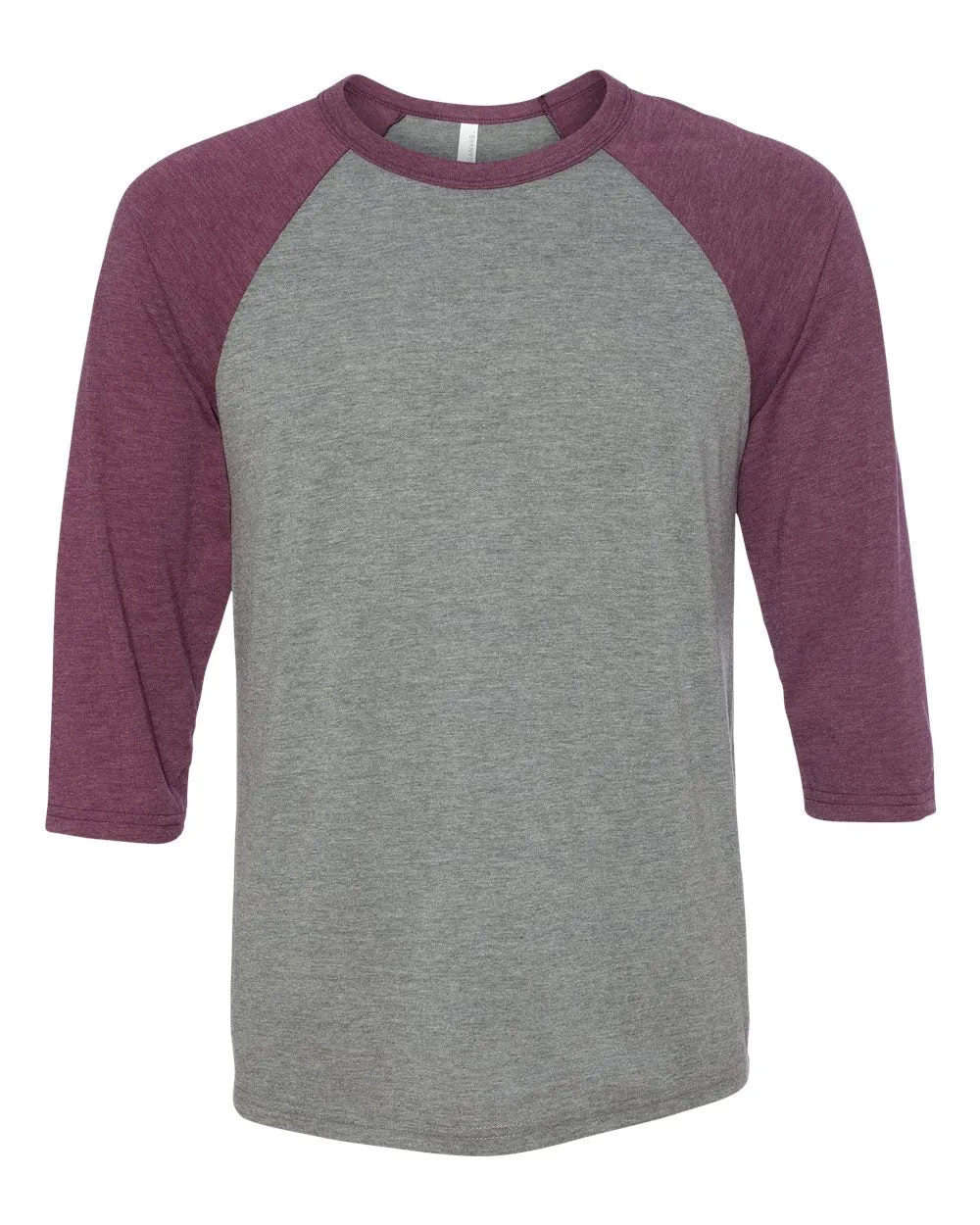 Bella   Canvas 3200 - Unisex Three-Quarter Sleeve Baseball Tee, T-Shirt