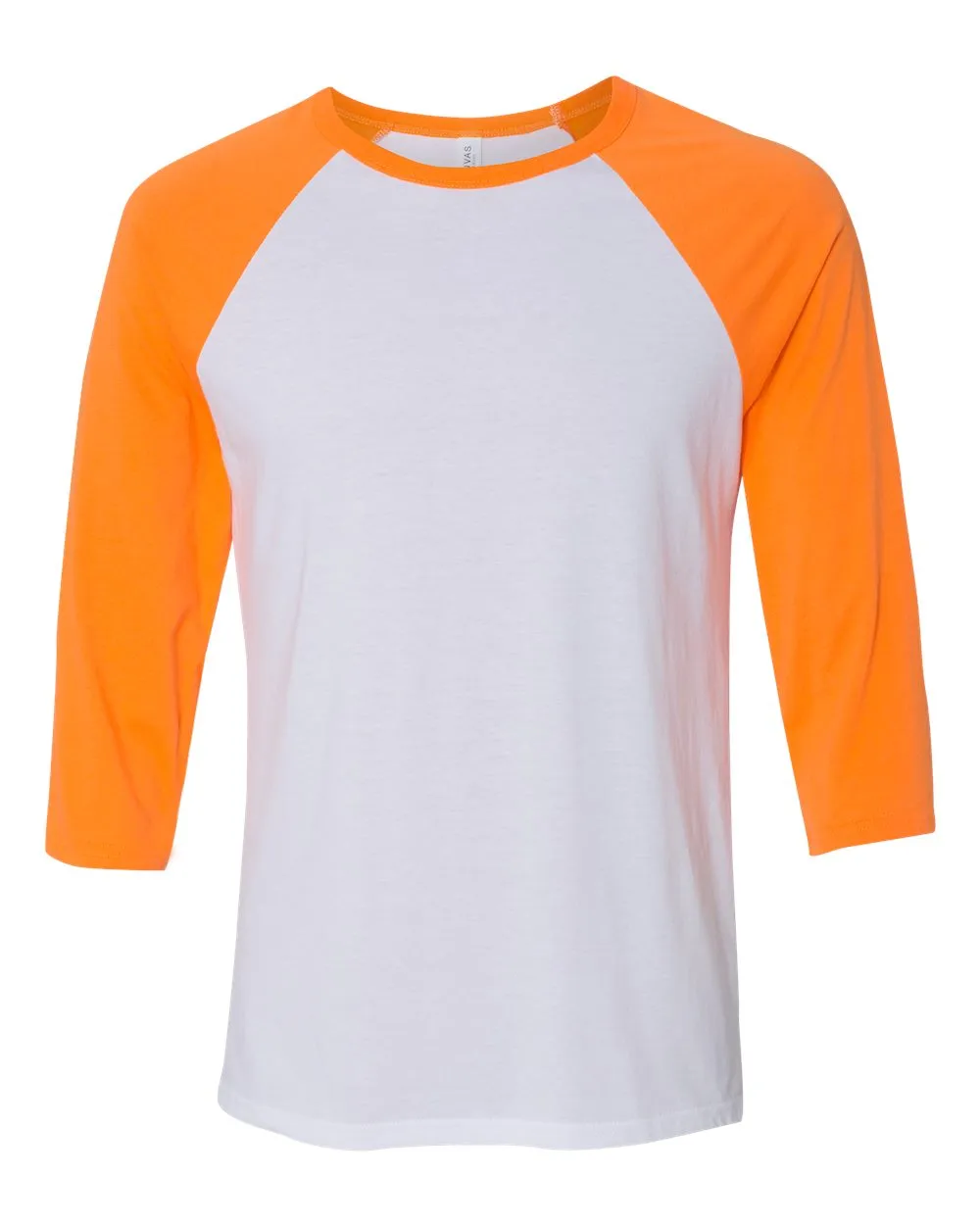 Bella   Canvas 3200 - Unisex Three-Quarter Sleeve Baseball Tee, T-Shirt