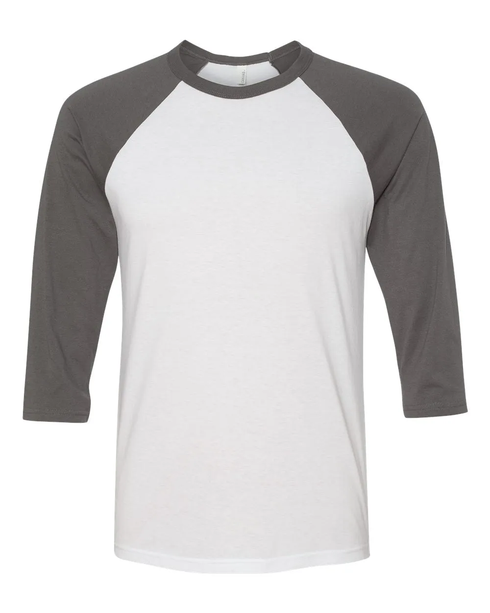 Bella   Canvas 3200 - Unisex Three-Quarter Sleeve Baseball Tee, T-Shirt