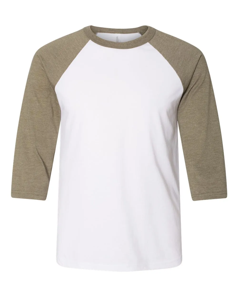 Bella   Canvas 3200 - Unisex Three-Quarter Sleeve Baseball Tee, T-Shirt