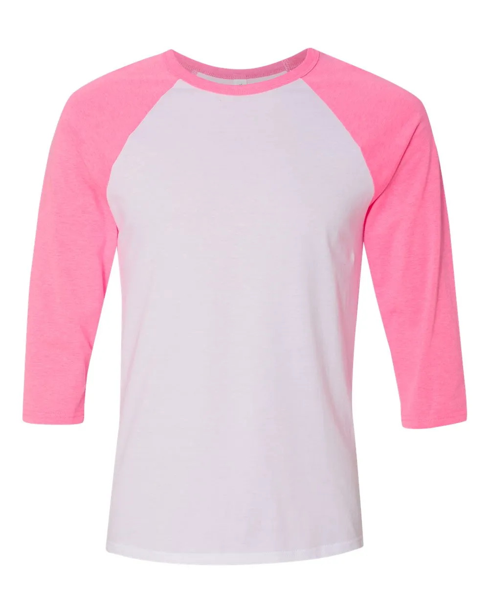 Bella   Canvas 3200 - Unisex Three-Quarter Sleeve Baseball Tee, T-Shirt