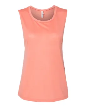 Bella   Canvas 8803 Women's Flowy Scoop Muscle Tank - Sunset