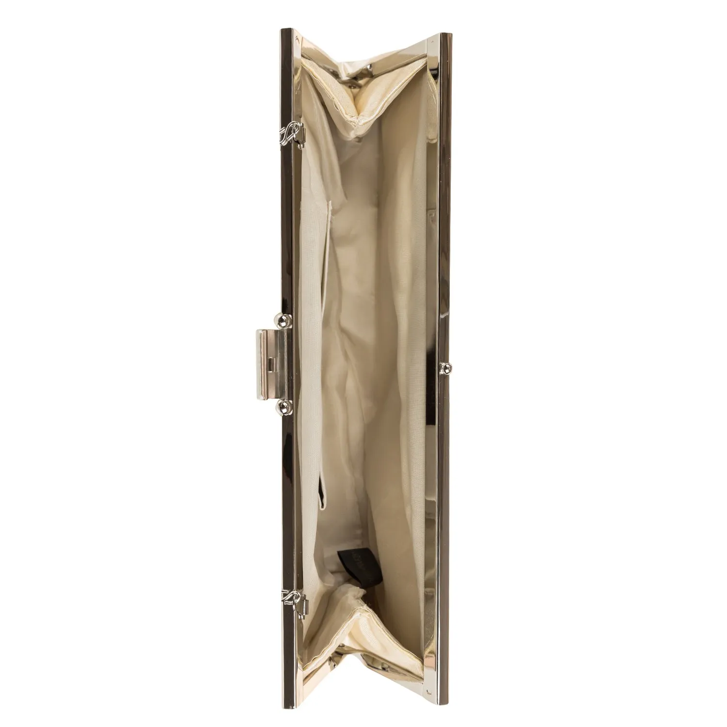 Blaire Framed Satin Evening Clutch