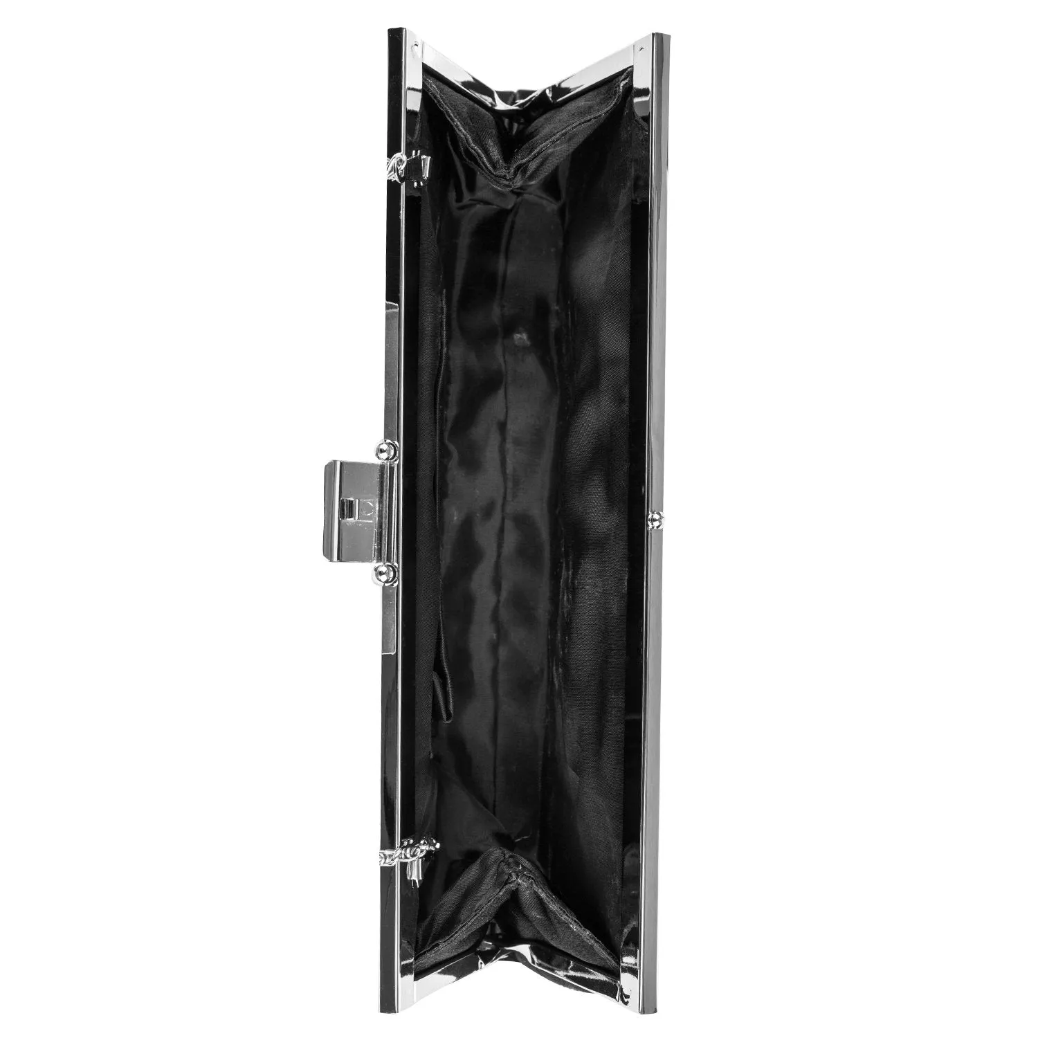 Blaire Framed Satin Evening Clutch