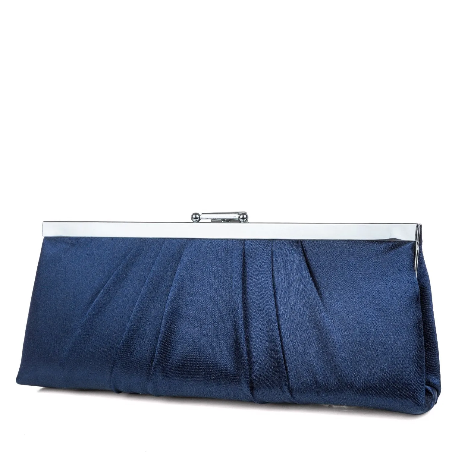 Blaire Framed Satin Evening Clutch