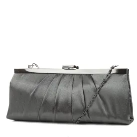 Blaire Framed Satin Evening Clutch