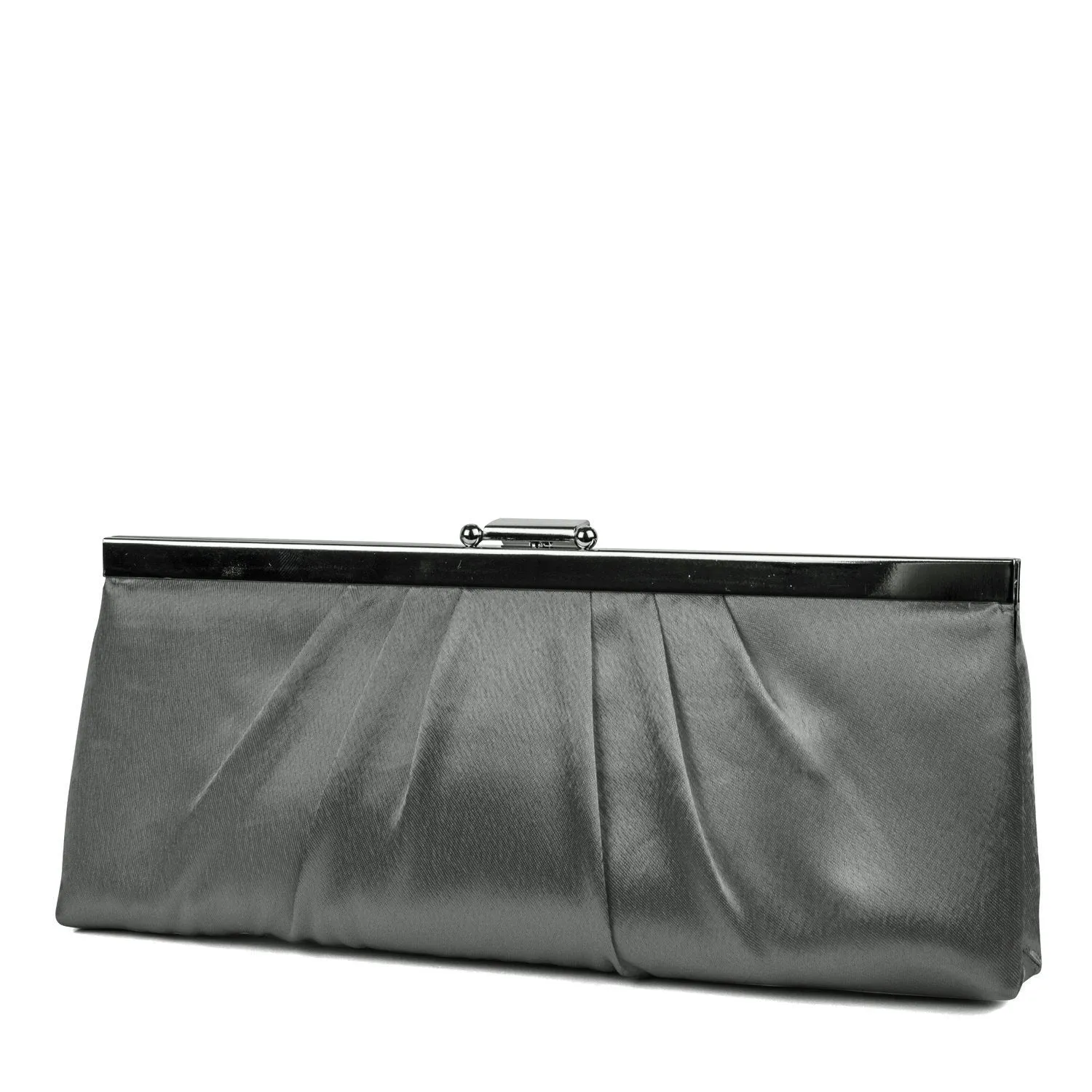 Blaire Framed Satin Evening Clutch