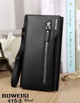 BOWEISI LONG WALLET MEN FASHION Unisex