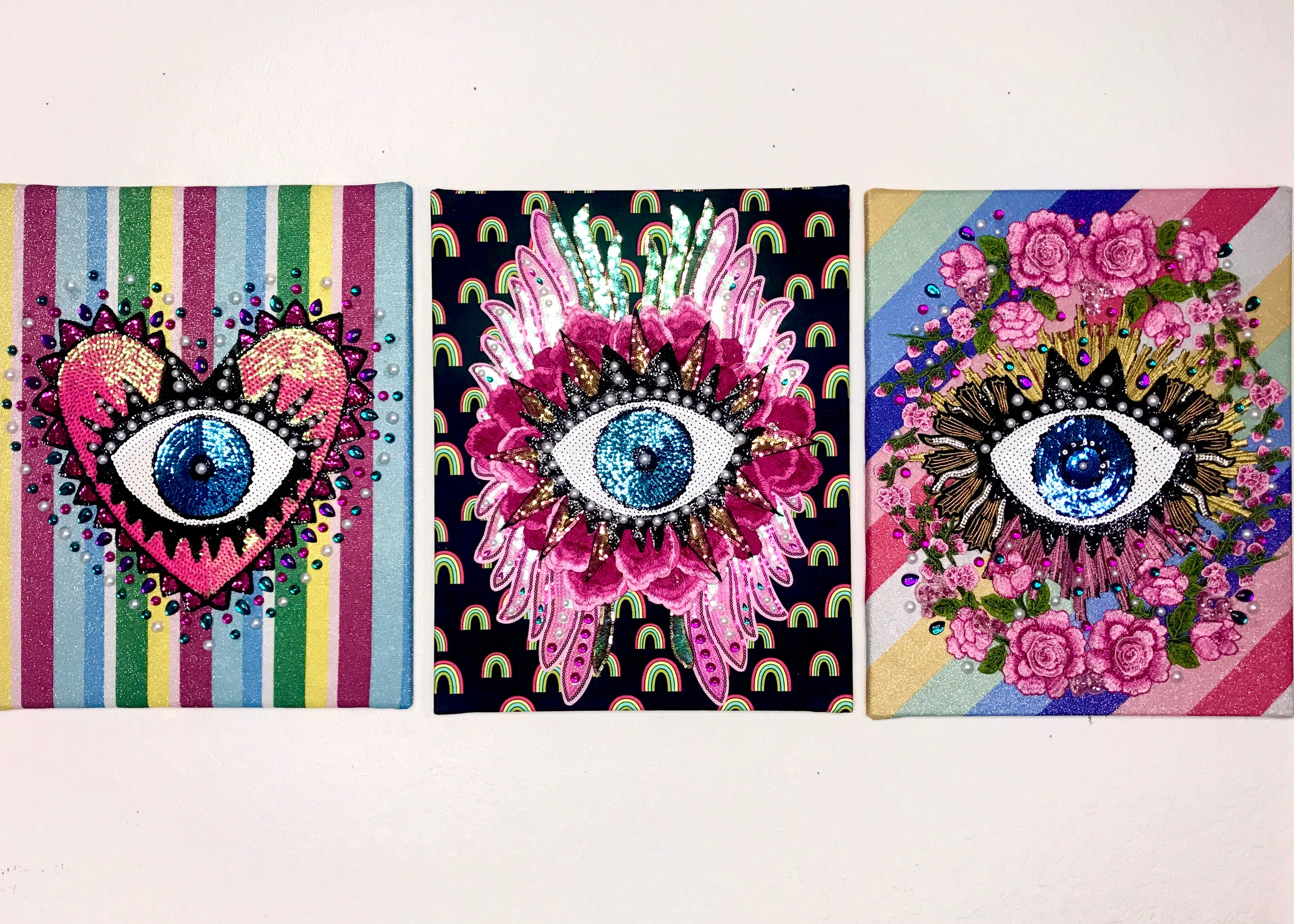 Capsule Of 3 Canvas Eye SEE You