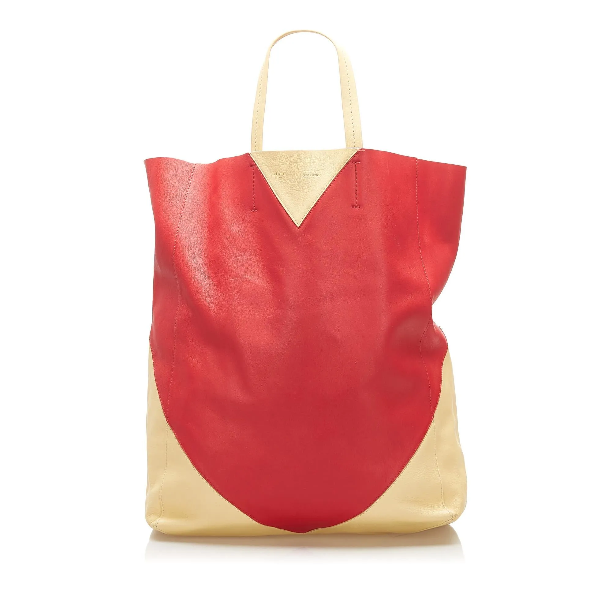 Celine Cabas Leather Tote Bag (SHG-16625)