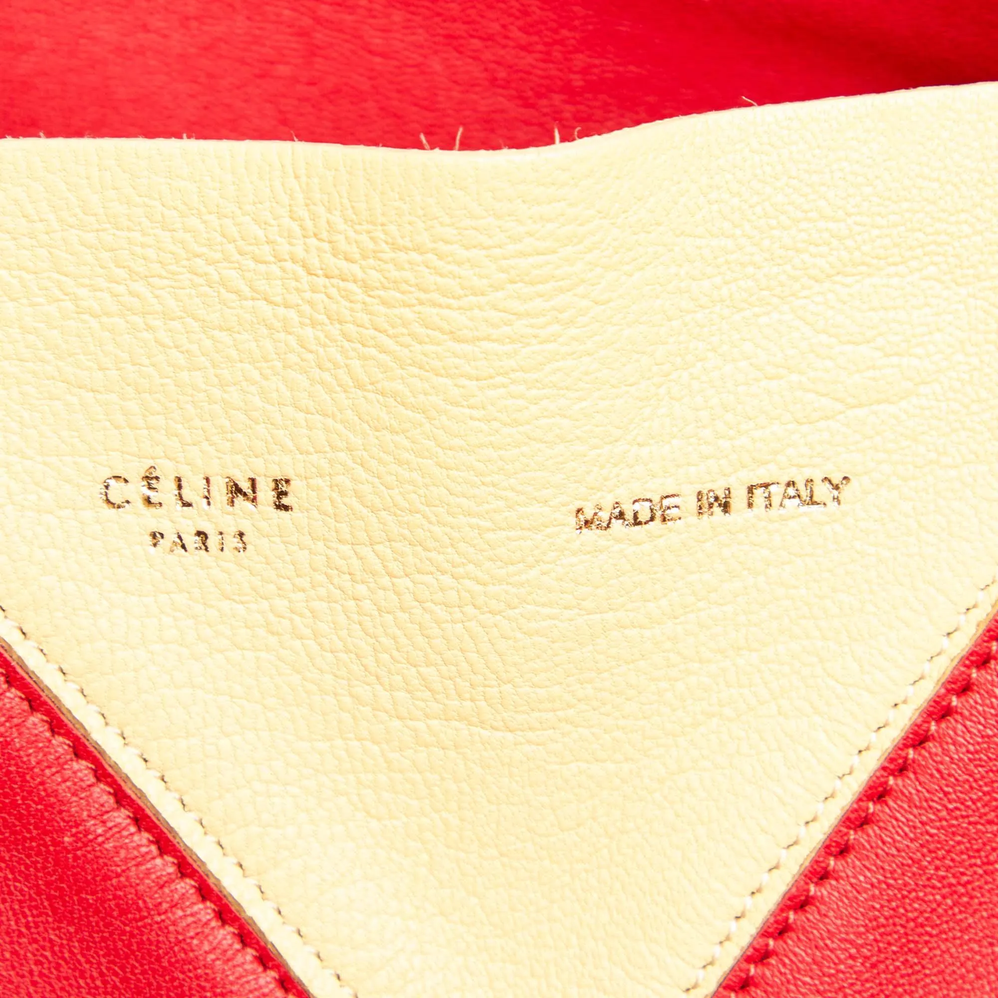 Celine Cabas Leather Tote Bag (SHG-16625)
