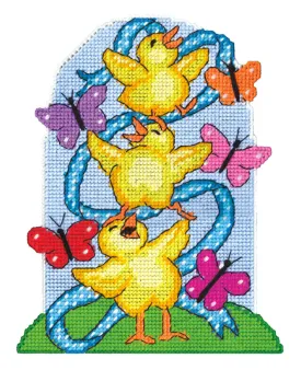 Chicken Stack Plastic Canvas Kit
