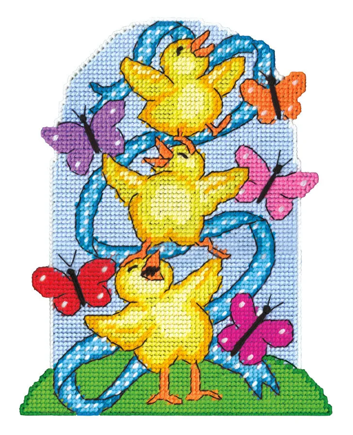 Chicken Stack Plastic Canvas Kit