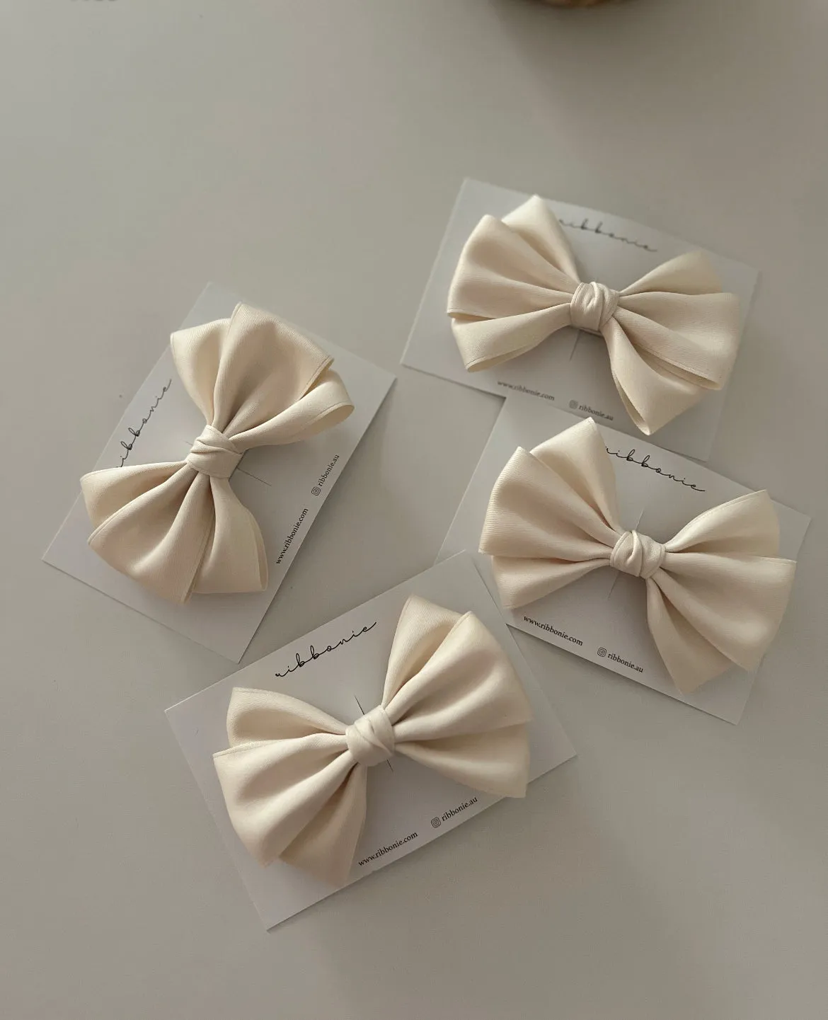 Classic Satin Bow Soft Headband