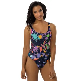 Colorful Abstract One-Piece Swimsuit