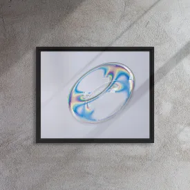 Crystal Illusions Framed Canvas Print