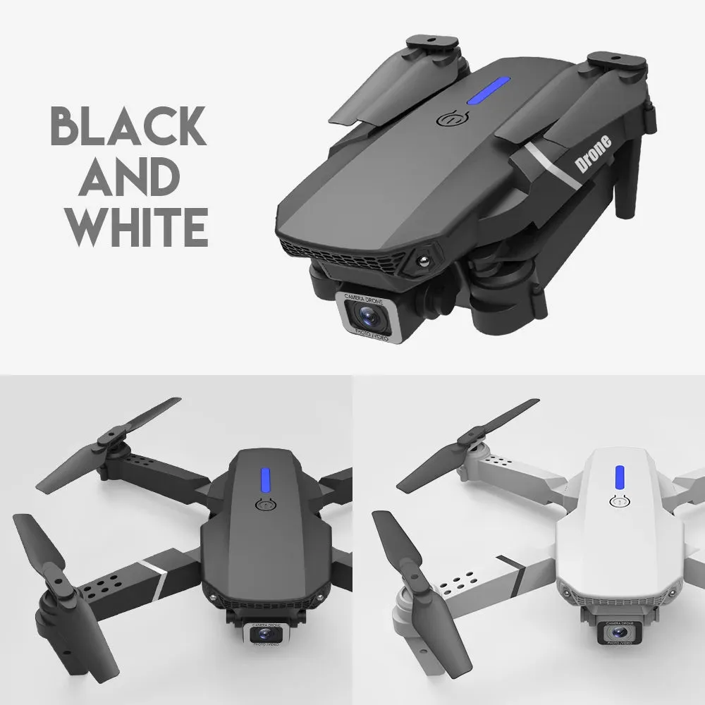 E88Pro RC Drone – Foldable 4K Professional with Wide-Angle Camera