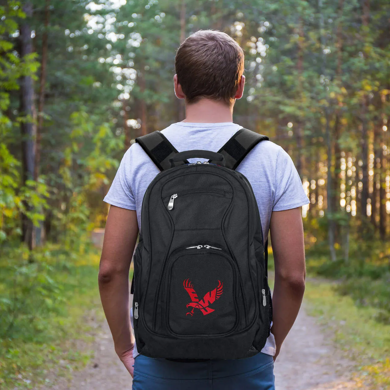 Eastern Washington Laptop Backpack in Black