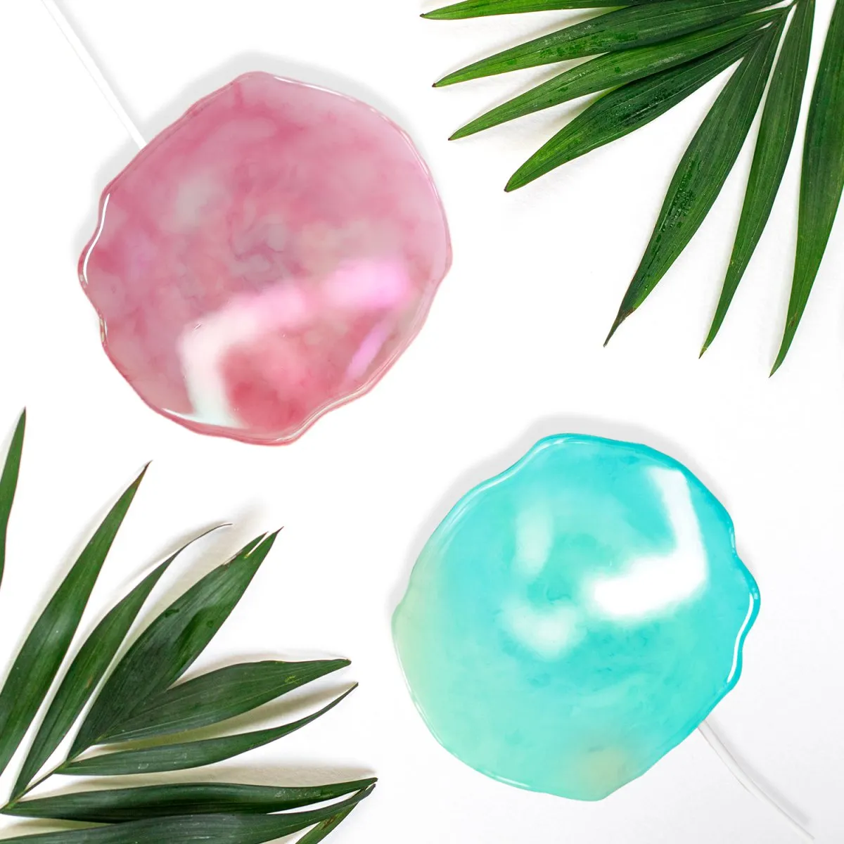 Ellie Rose - Wireless Charger - Aqua Crystal Holographic