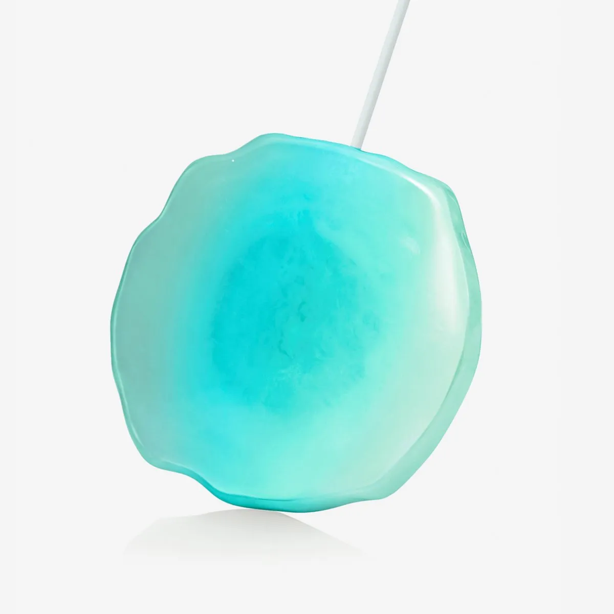 Ellie Rose - Wireless Charger - Aqua Crystal Holographic