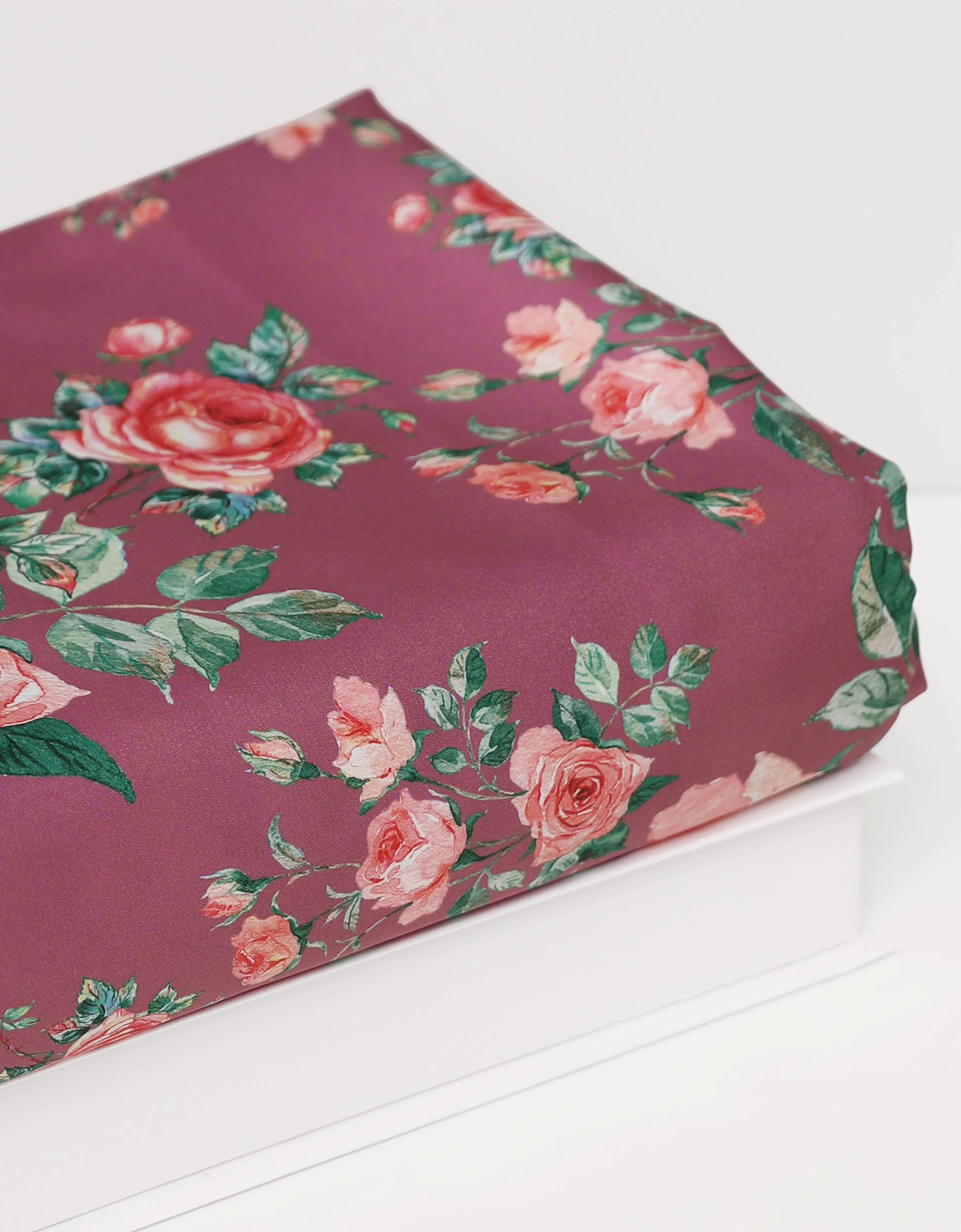 EUGENA SATIN (DUSTY PLUM)