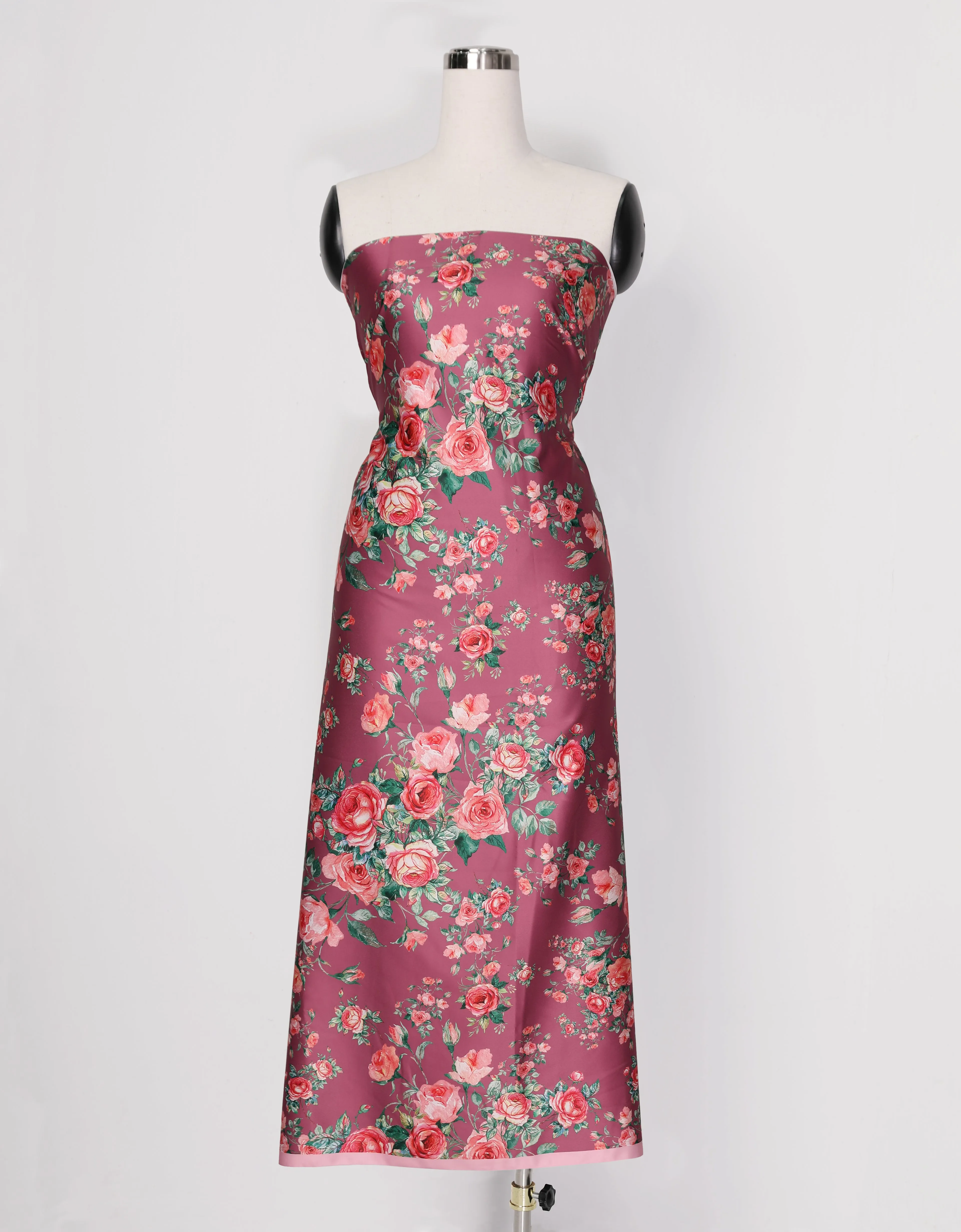 EUGENA SATIN (DUSTY PLUM)