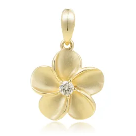 Flower Pendant, 14Kt