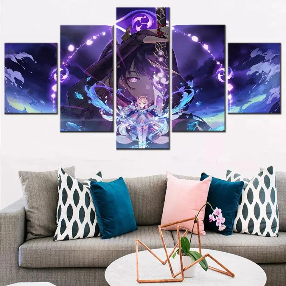 Genshin Impact Canvas Poster