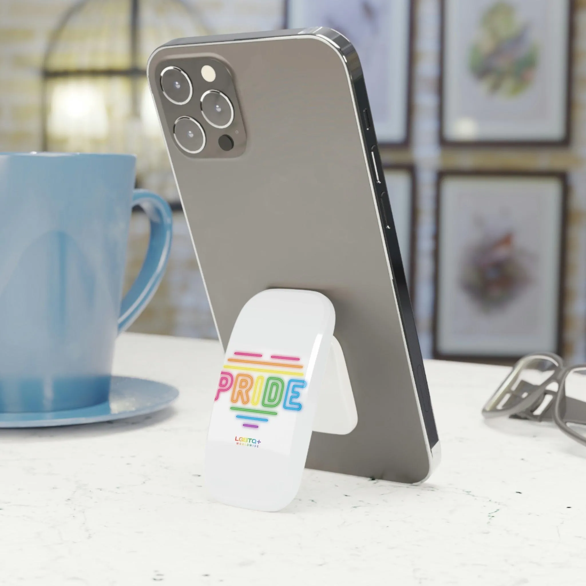 ,,GLÜCKLICH" Premium Smartphone Halterung