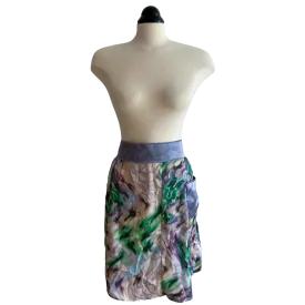 Groovy Satin Half Apron