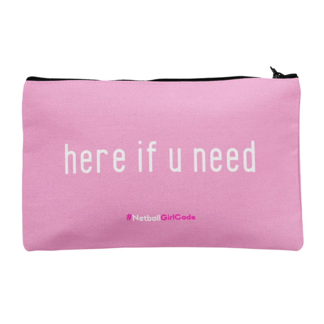 'Here if U Need' Accessories Bag