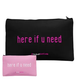 'Here if U Need' Accessories Bag