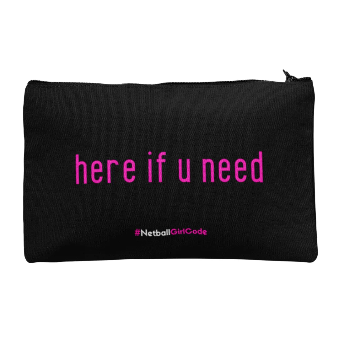 'Here if U Need' Accessories Bag