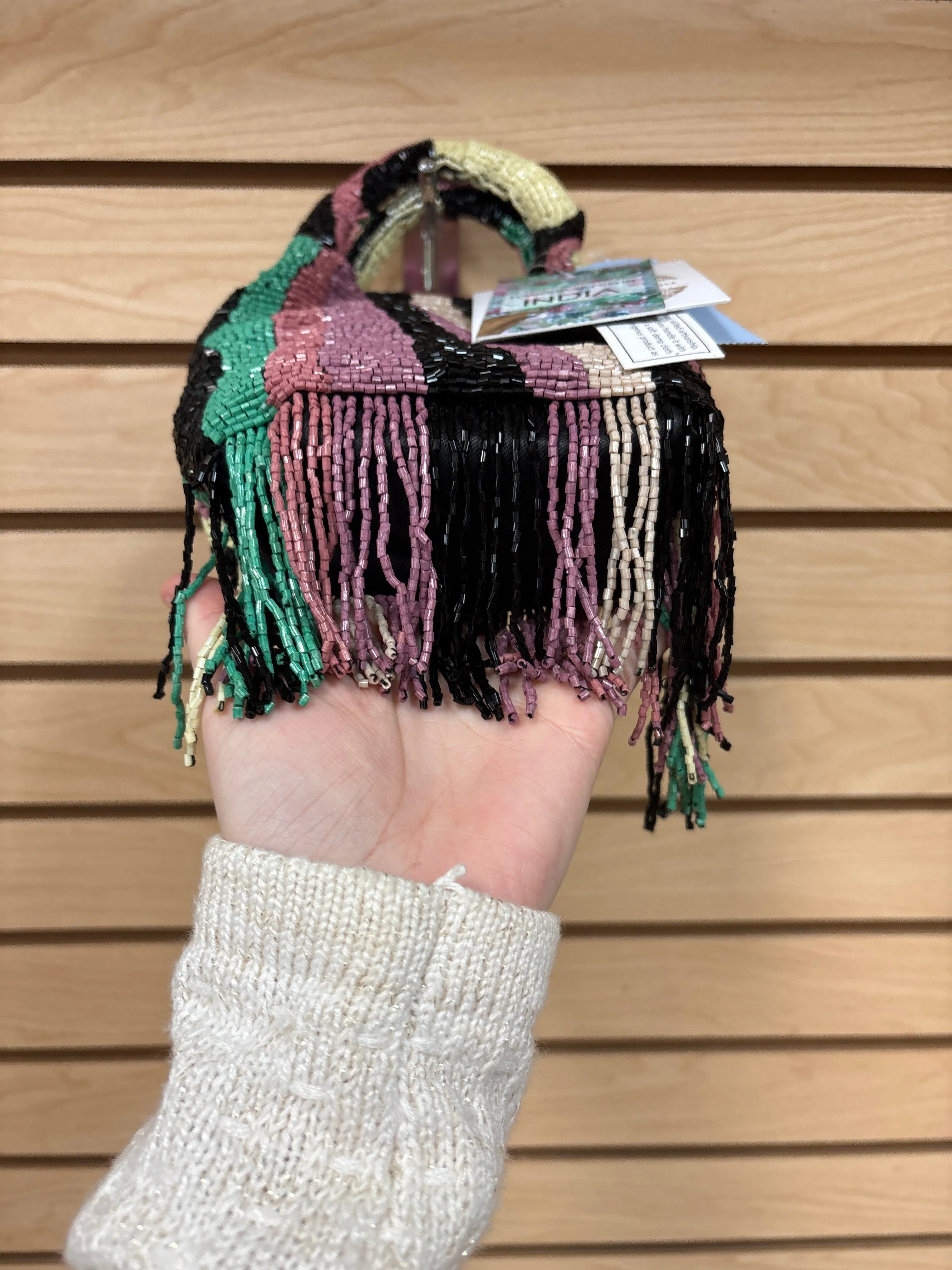 India Satchel Bag Multi Color