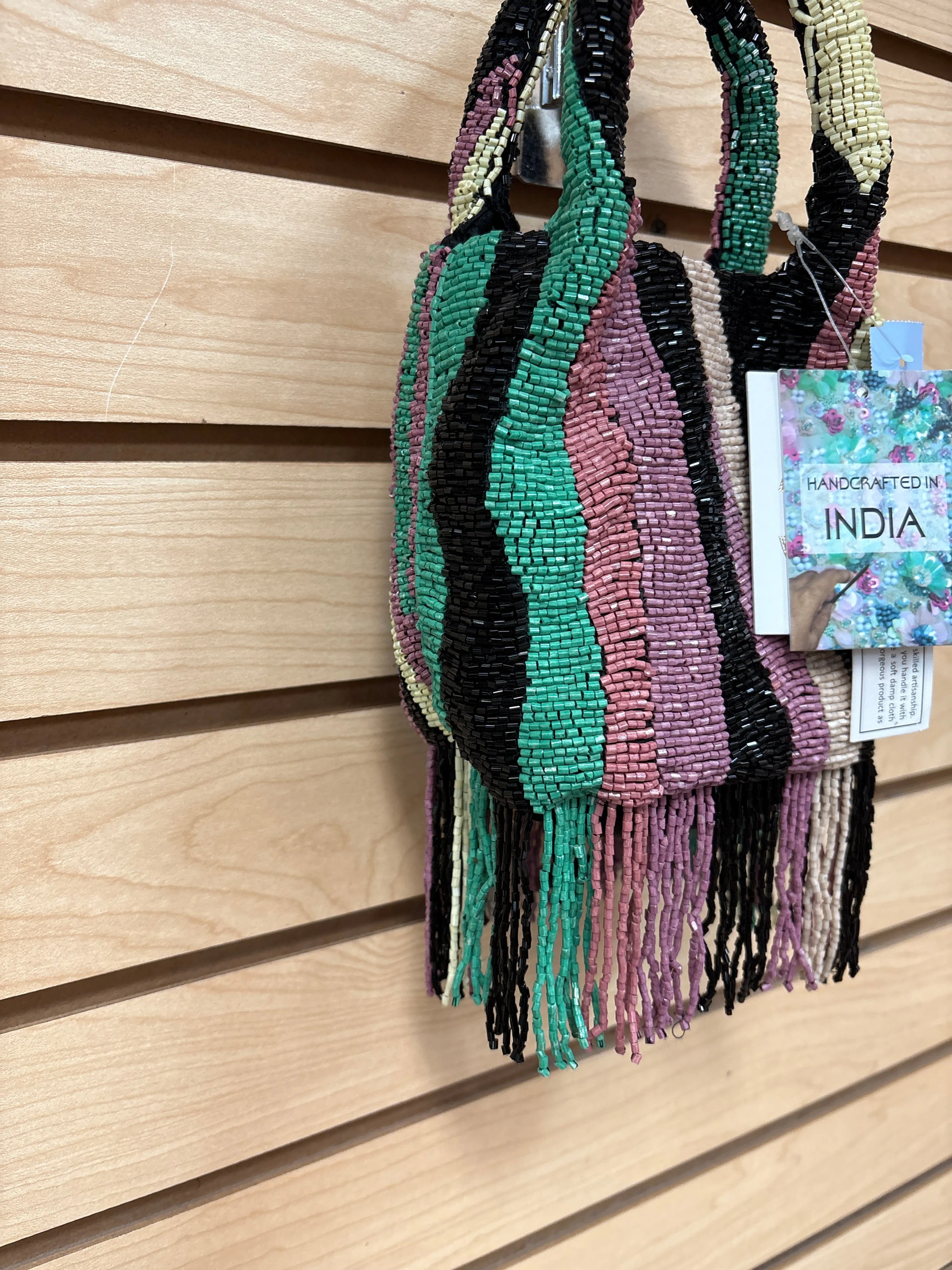 India Satchel Bag Multi Color